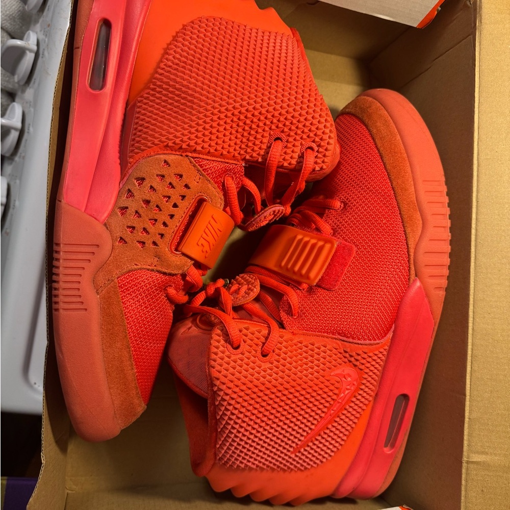 Red October’s Nike Air Yeezy 2s